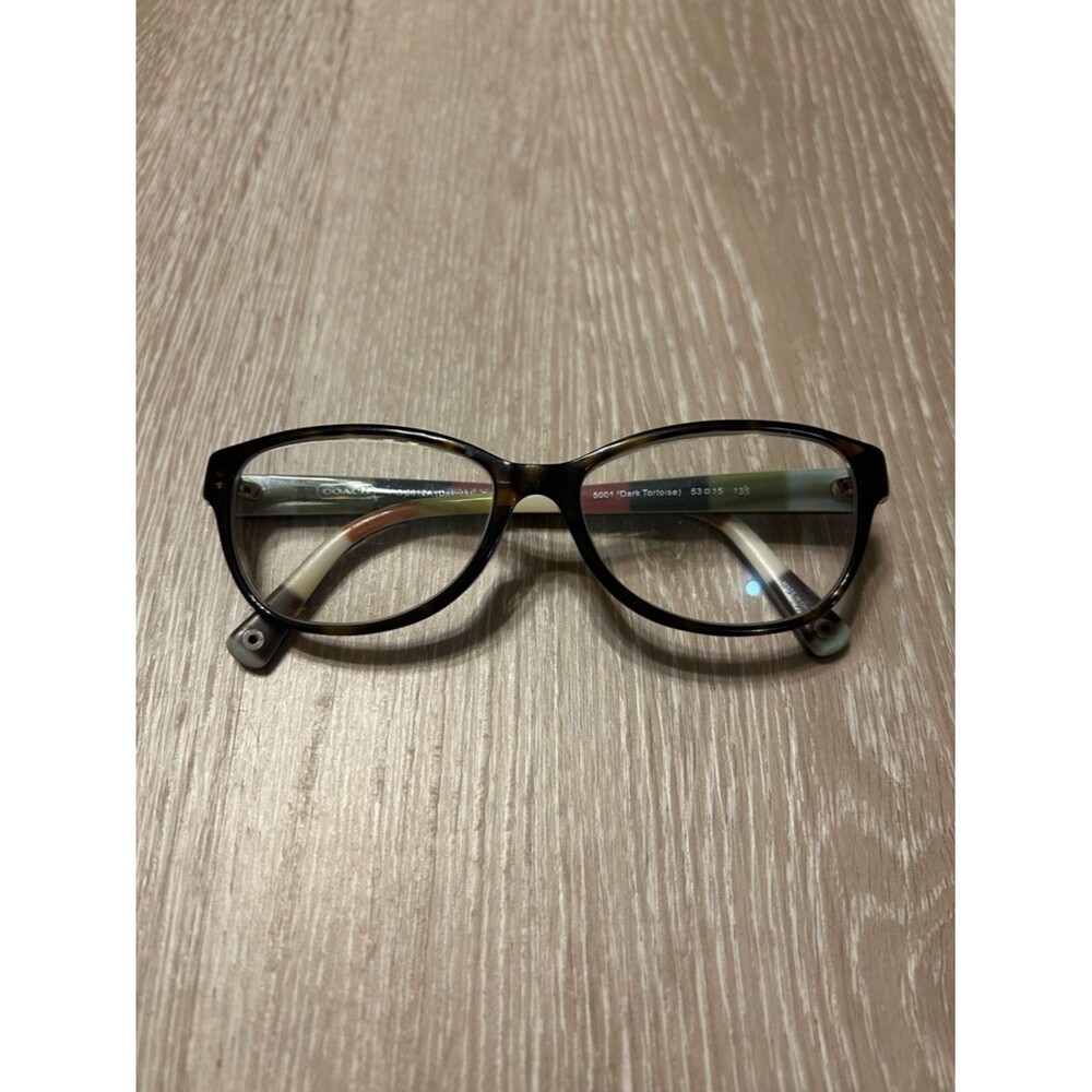 Coach Dakota Dark Tortoise Shell Frames (53 - 15)
